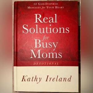 Real Solutions for Busy Moms Devotional - Red and White
